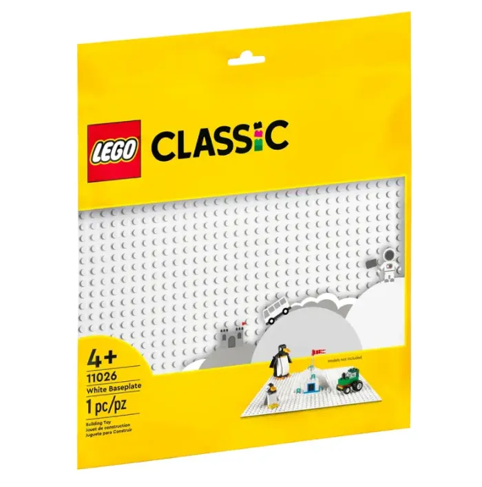 Конструктор LEGO Classic Базова пластина сірого кольору